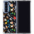 Looney Tunes Identity Pattern Galaxy Z Fold6 Clear Case